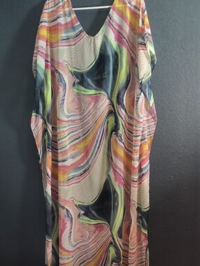 knee length dresses for ladies Buddylove Atlas Sequin Caftan Maxi Dress main image 1